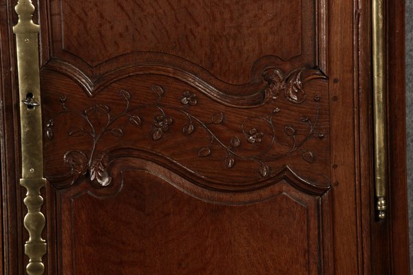 Antique Baroque Cabinet in Oak, 1820-DXD-1750241