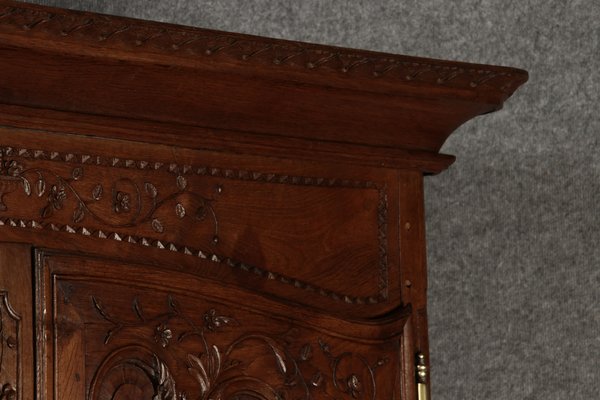 Antique Baroque Cabinet in Oak, 1820-DXD-1750241