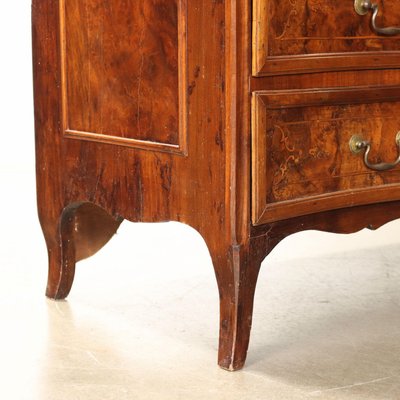 Antique Baroque Cabinet in Walnut, Italy, 18th Century-VMM-2023855