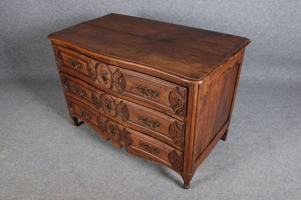 Antique Baroque Dresser in Oak with Carver, 18th Century-DXD-1148608