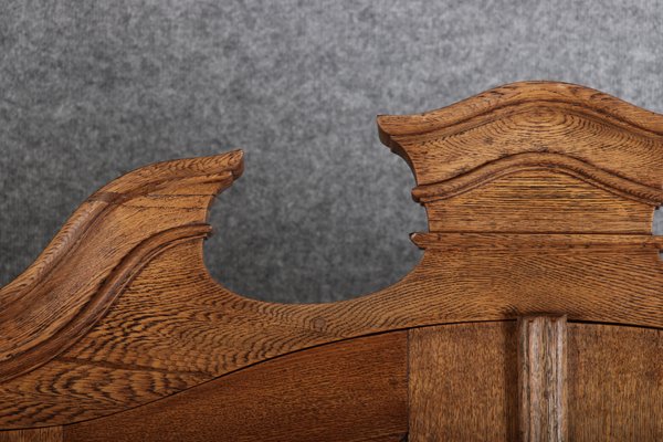 Antique Baroque Secretary in Oak, 1740-DXD-1706760