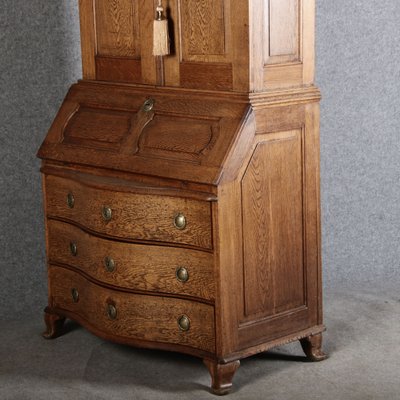 Antique Baroque Secretary in Oak, 1740-DXD-1706760