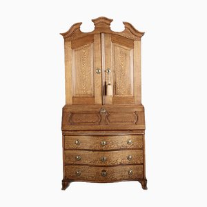 Antique Baroque Secretary in Oak, 1740-DXD-1706760