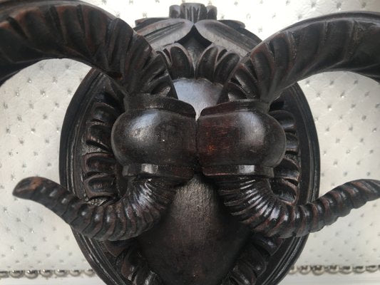 Antique Baroque Style Wooden Sconce, 1900s-WQQ-655890