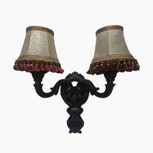 Antique Baroque Style Wooden Sconce, 1900s-WQQ-655890