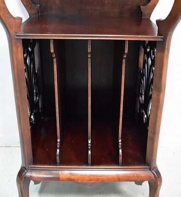 Antique Beech Music Cabinet Attributed to G. Viardot, 1900s-RVK-628252