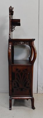 Antique Beech Music Cabinet Attributed to G. Viardot, 1900s-RVK-628252