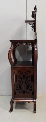 Antique Beech Music Cabinet Attributed to G. Viardot, 1900s-RVK-628252