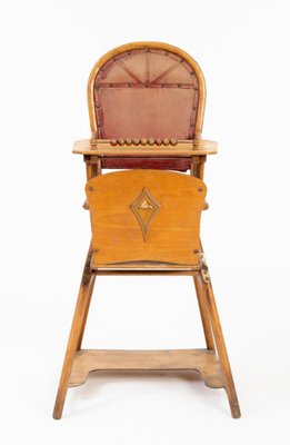 Antique Beechwood Children's Chair, 1910s-ABO-1440477