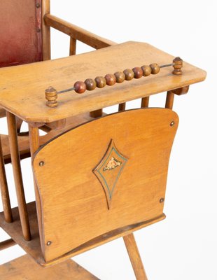 Antique Beechwood Children's Chair, 1910s-ABO-1440477