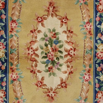 Antique Beijing Rug in Cotton & Wool-VMM-2023834