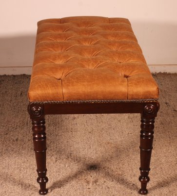 Antique Bench in Mahogany-HPU-2035487