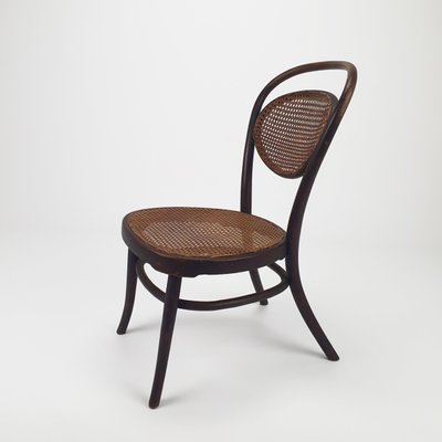 Antique Bentwood and Cane Nursing Chair from Jacob & Josef Kohn-RMX-847604