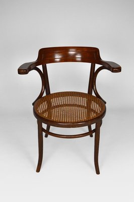 Antique Bentwood Armchair from Fischel, 1900s-XNH-753968