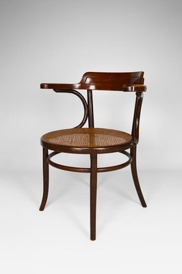 Antique Bentwood Armchair from Fischel, 1900s-XNH-753968