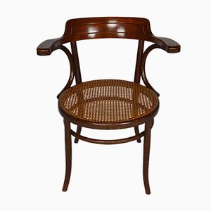 Antique Bentwood Armchair from Fischel, 1900s-XNH-753968