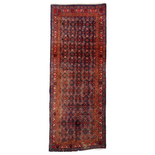 Antique Bidjar Rug in Cotton & Wool