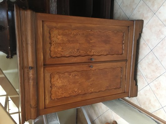 Antique Biedermeier Cabinet-WQQ-585829