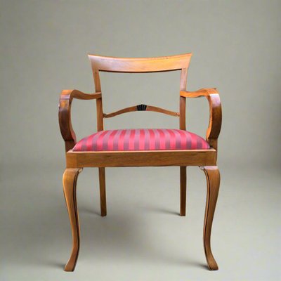 Antique Biedermeier Chair in Walnut-ALF-2024421