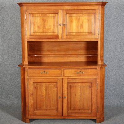 Antique Biedermeier Cherry Buffet, 19th Century-DXD-1148274