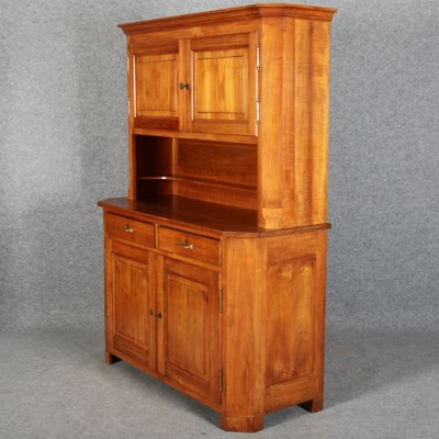 Antique Biedermeier Cherry Buffet, 19th Century-DXD-1148274