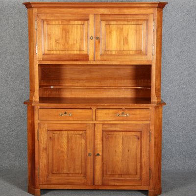 Antique Biedermeier Cherry Buffet, 19th Century-DXD-1148274