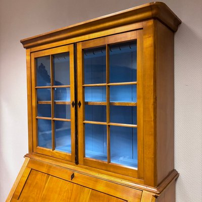 Antique Biedermeier Cherry Secretary-ALF-2033598