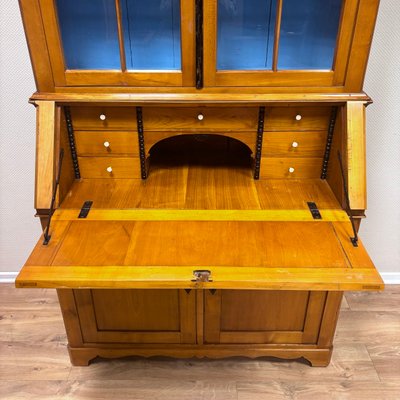 Antique Biedermeier Cherry Secretary-ALF-2033598