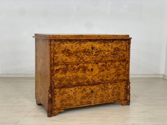 Antique Biedermeier Chest of Drawers-LIL-2028762