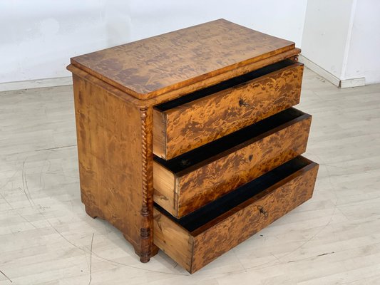 Antique Biedermeier Chest of Drawers-LIL-2028762