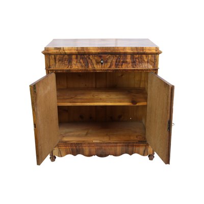 Antique Biedermeier Commode in Walnut-WFJ-1818283