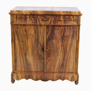 Antique Biedermeier Commode in Walnut-WFJ-1818283