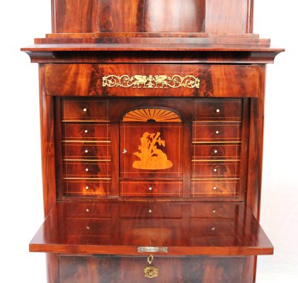 Antique Biedermeier Empire Secretaire-IYX-2019724