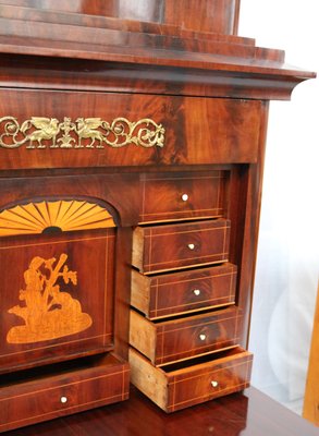 Antique Biedermeier Empire Secretaire-IYX-2019724