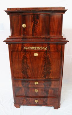 Antique Biedermeier Empire Secretaire-IYX-2019724