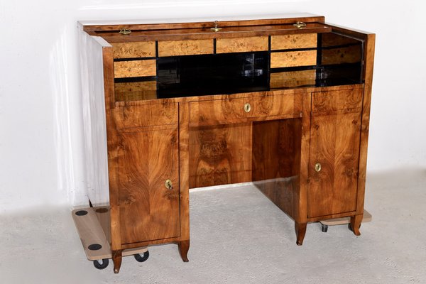 Antique Biedermeier Secretary, 1860s-KGI-1794500