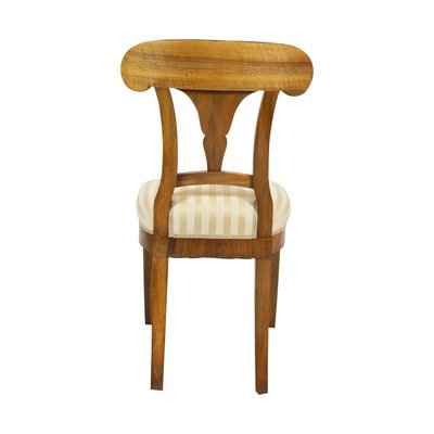 Antique Biedermeier Walnut Dining Chair-WFJ-717517