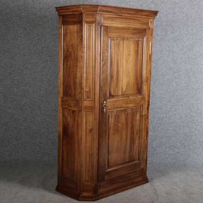 Antique Biedermeier Wardrobe in Walnut, 1810s-DXD-1790548