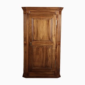 Antique Biedermeier Wardrobe in Walnut, 1810s-DXD-1790548