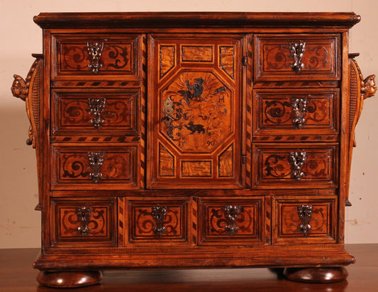 Antique Black Forest Cabinet, 1590