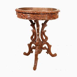 Antique Black Forest Oak Planter-HPU-829727