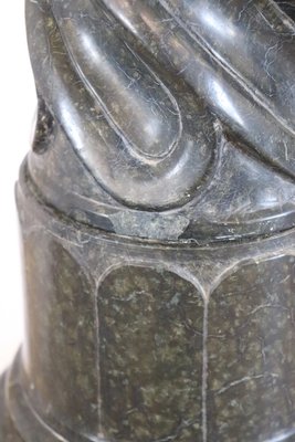 Antique Black Marble Column, 1880s-DCO-1347629