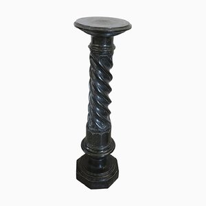 Antique Black Marble Column, 1880s-DCO-1347629