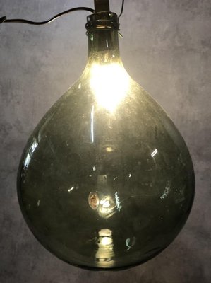 Antique Blown Glass Demijohn-SDV-655793