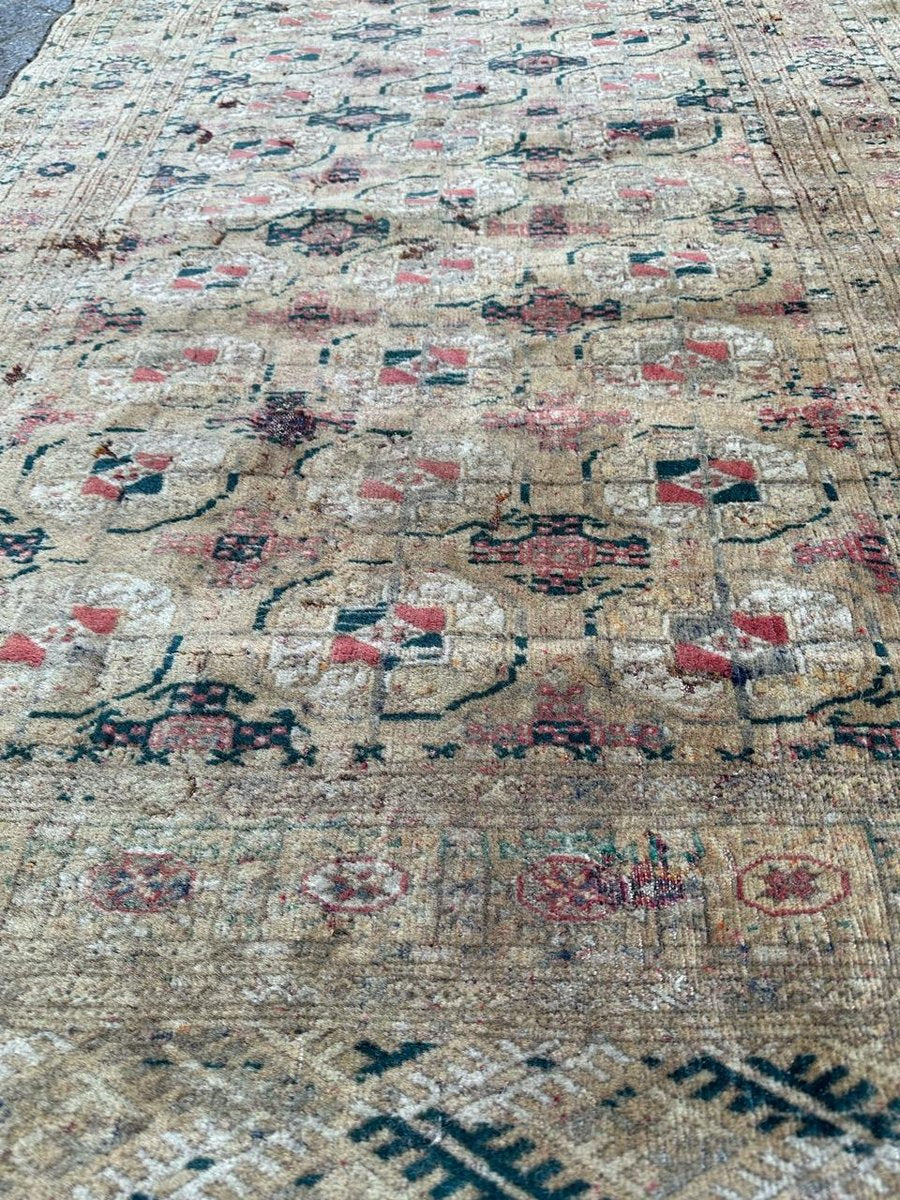 Antique Bokhara Rug, 1920s