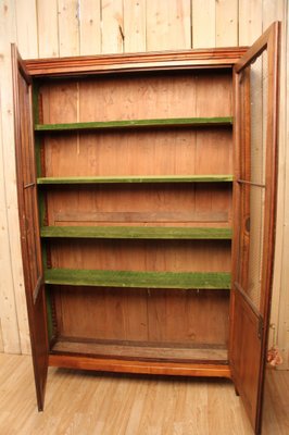 Antique Bookcase in Cherry Wood, 1800s-KMQ-1395162