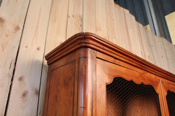 Antique Bookcase in Cherry Wood, 1800s-KMQ-1395162