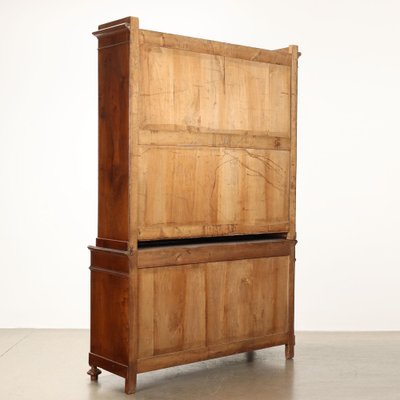 Antique Bookshelf in Poplar, Italy, 19th Century-VMM-2044007