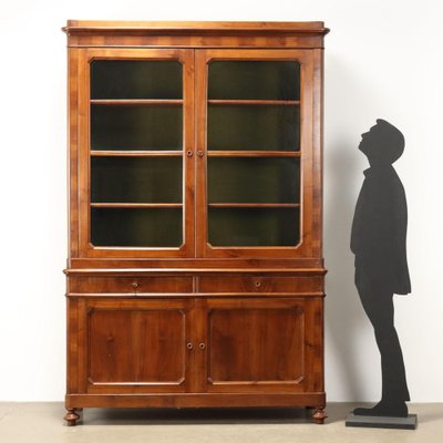 Antique Bookshelf in Poplar, Italy, 19th Century-VMM-2044007