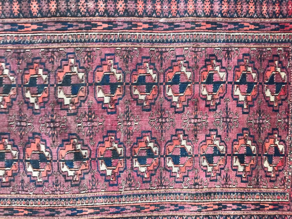 Antique Boukhara Afghan Rug